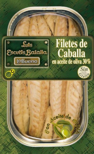 Canned fish: Mackerel in Olive Oil
