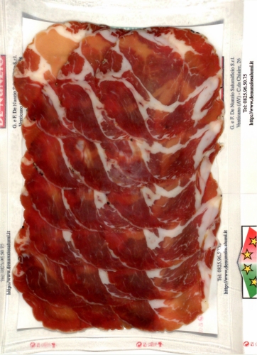 Capocollo affettato sottovuoto