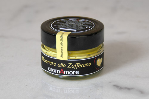Mayonnaise flavoured with Saffron/Maionese allo Zafferano