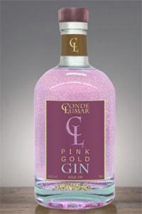 GIn with Gold - Conde Lumar Pink Gold Gin