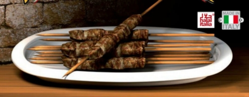 Arrosticini - Spiedini di carne tipici abruzzesi - Genuini e sfiziosi certificati Halal