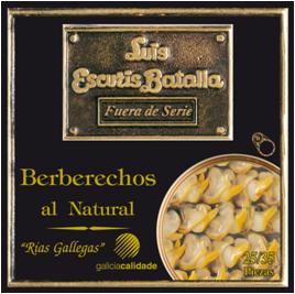 Canned Cockles in brine  "Rías Gallegas“ (25/35 pieces)